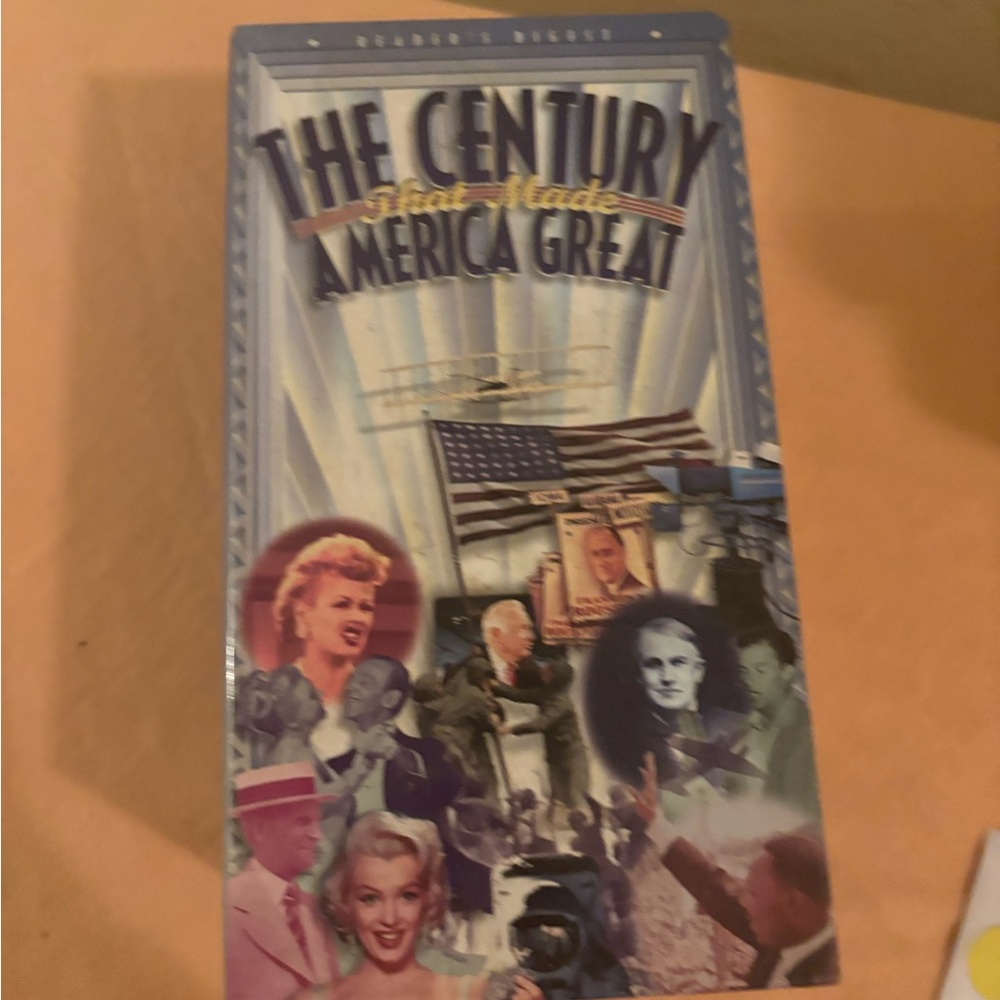 The Century That Made America Great VHS 3-Tape Box Set Readers Digest